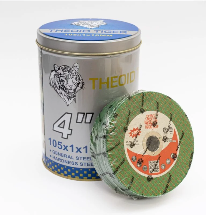 Đá Cắt Sắt Theoid Tiger PRO – Xanh 105×1.2x16mm
