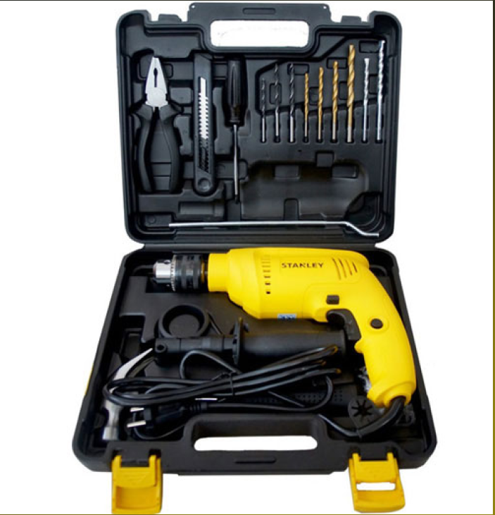 Máy khoan động lực Stanley SDH600KV kèm 13 phụ kiện
