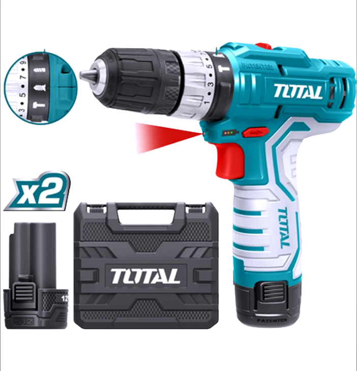 Máy khoan động lực dùng Pin 12V Total TIDLI1232